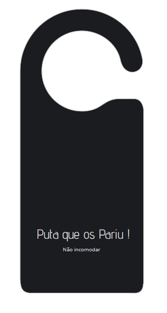 "Puta que os Pariu" para dormir muito e bem