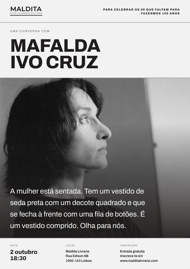 Opening: conversation with Mafalda Ivo Cruz