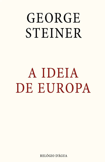 A ideia de Europa